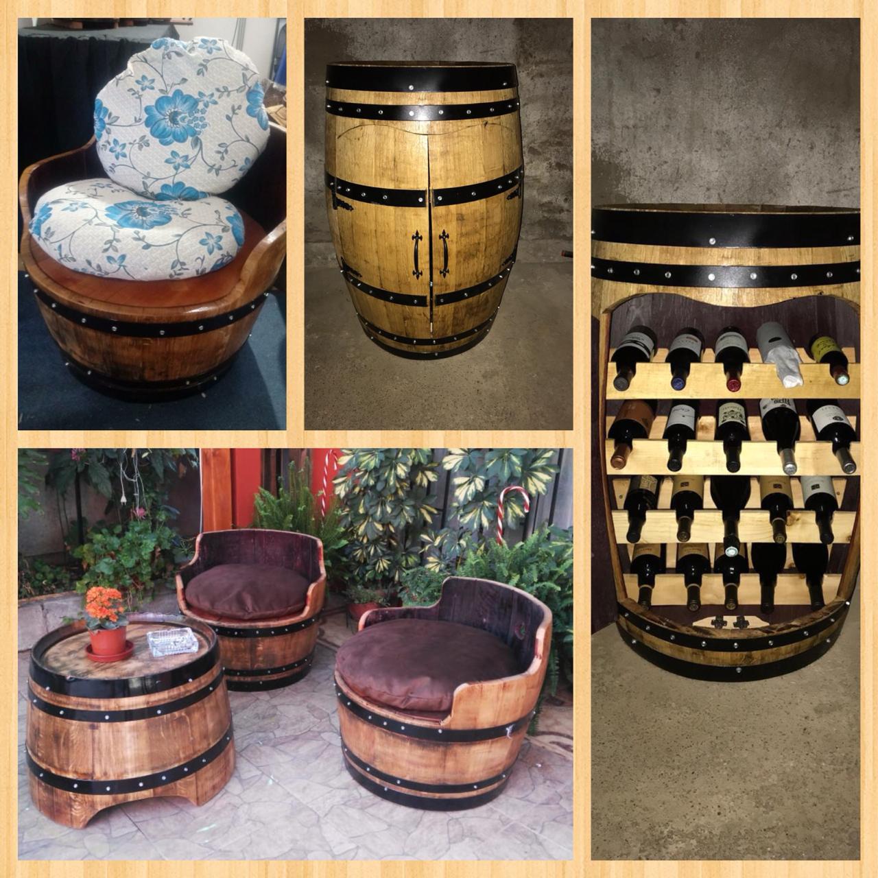 imagen de Bar y sillones de barril