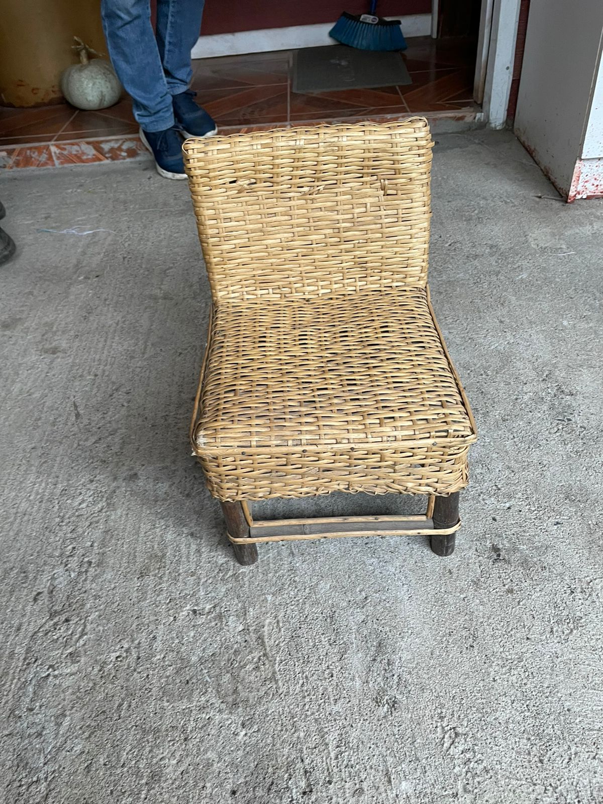 imagen de Silla de Mimbre