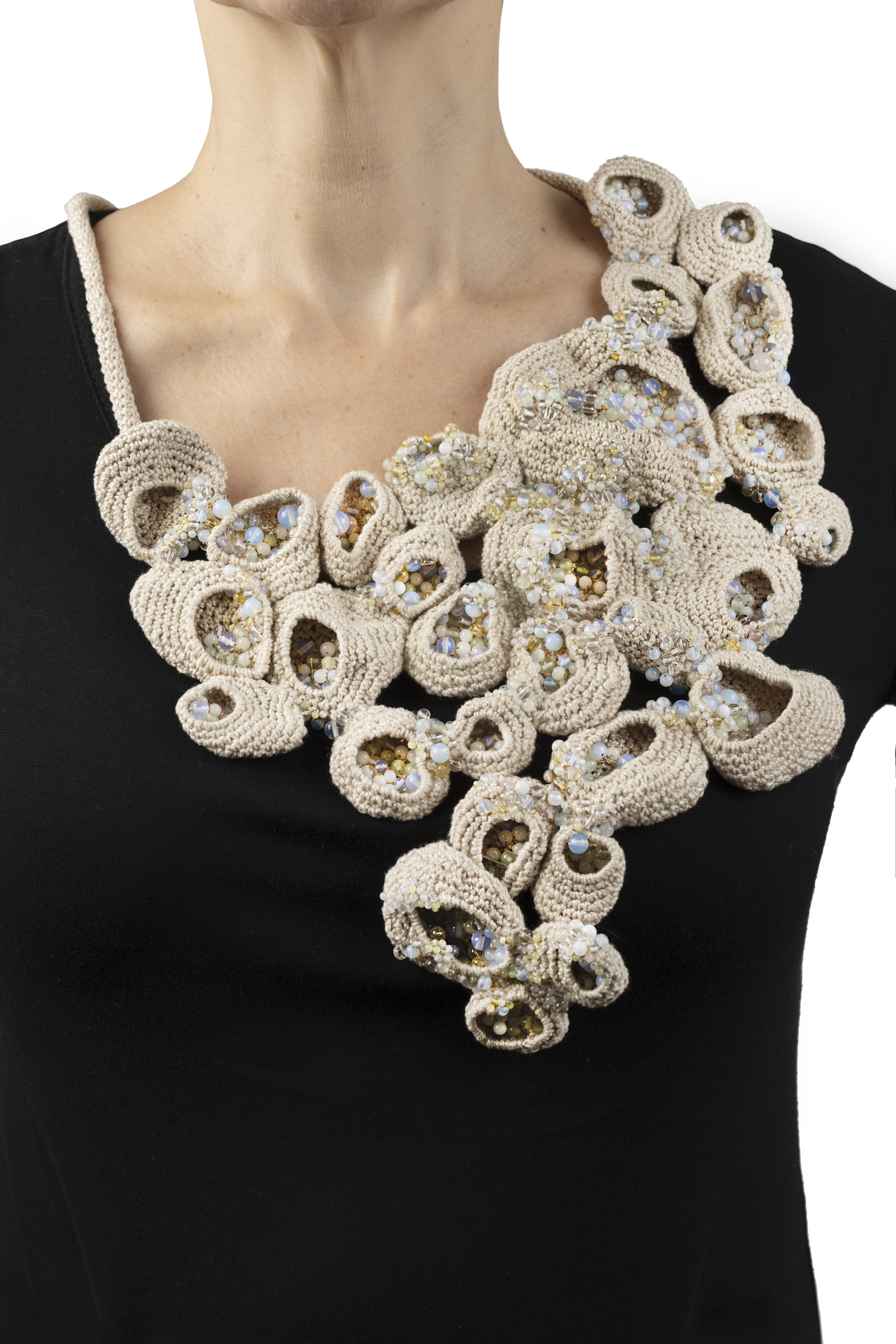 Collar Textil Liquen
